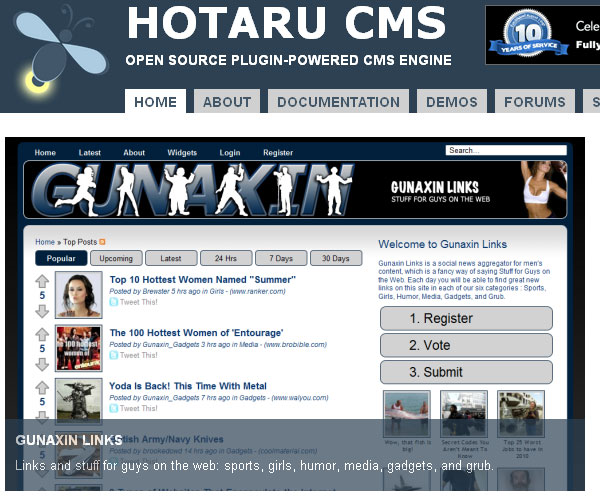 Hotaru CMS